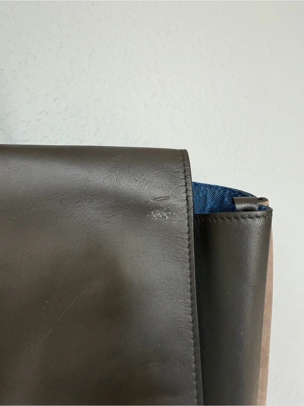 Furla Colorblock Leather & Suede Convertible Bag – Tote/Backpack